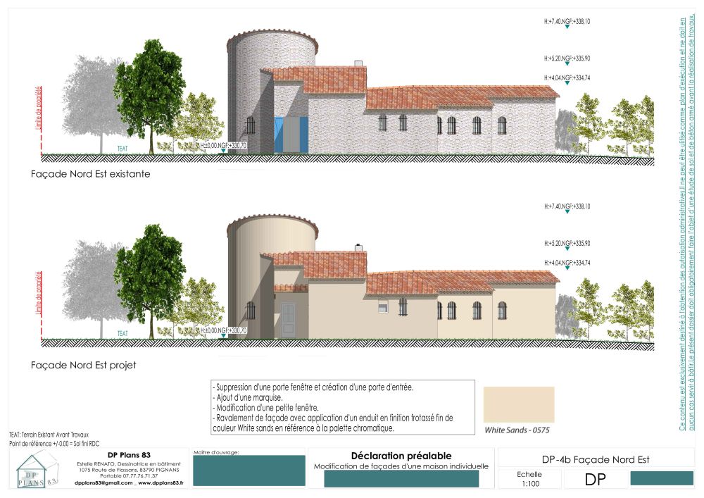 DPC 4 Façade Nord Est