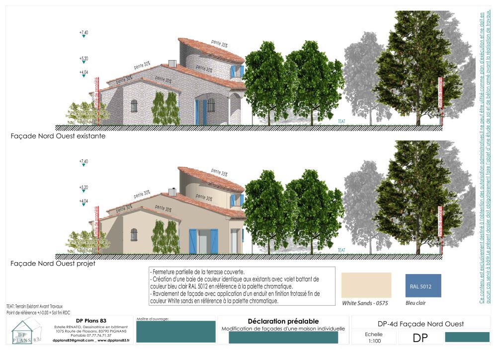 DPC 4 Façade Nord Ouest