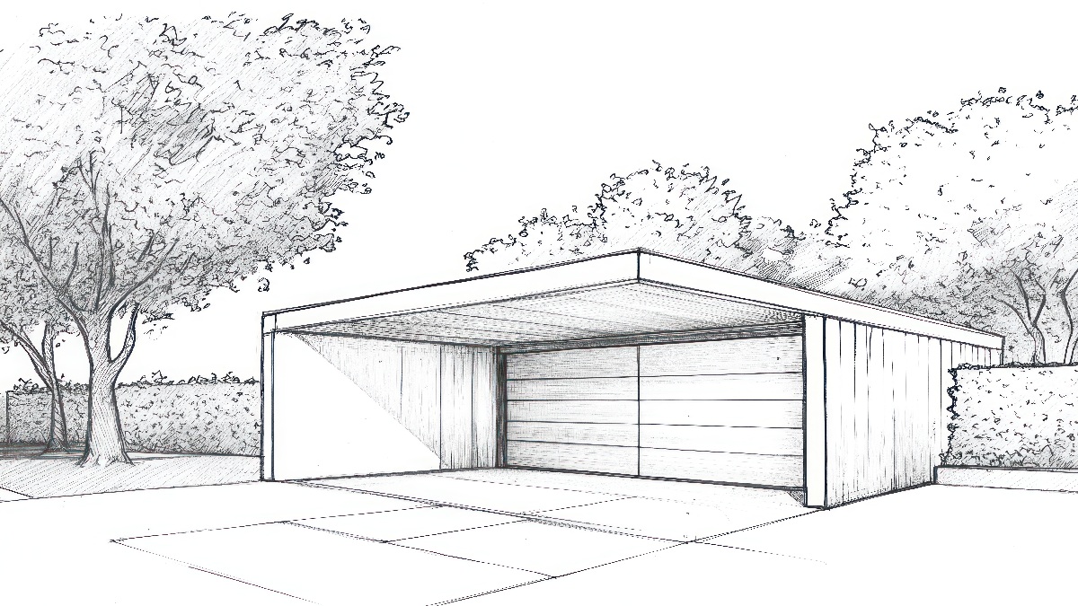 Construction d'un garage